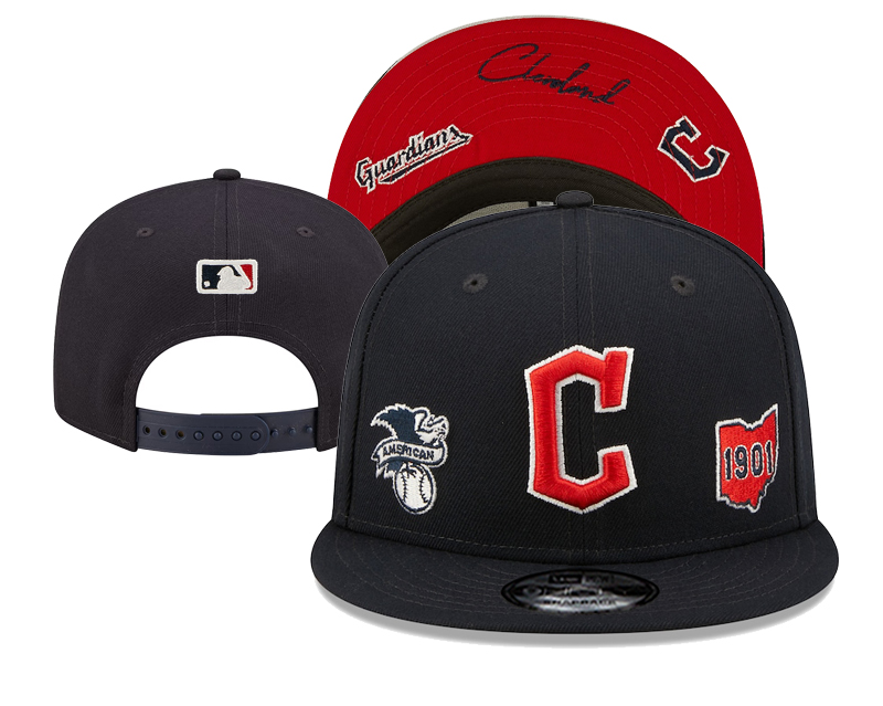 Cleveland Guardians 2025 Stitched Snapback Hats 003